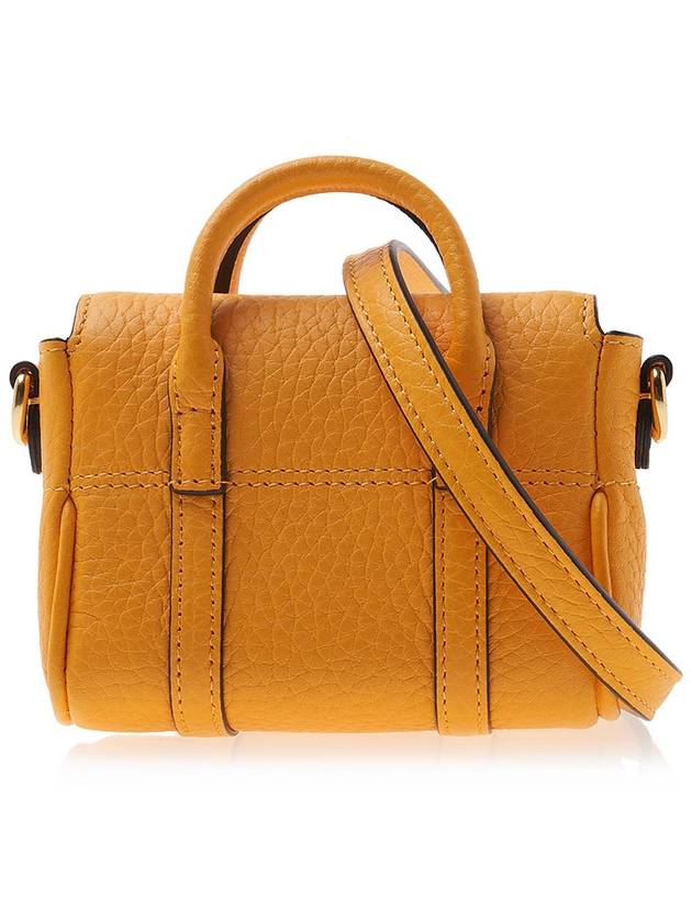 Micro Bayswater Tote Bag Yellow - MULBERRY - BALAAN 4