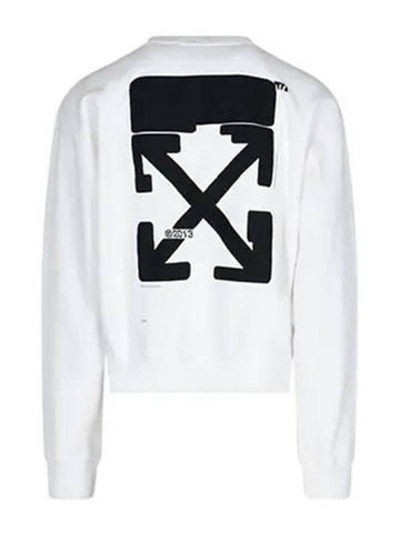 Tech Marker Sweatshirt White - OFF WHITE - BALAAN.