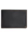 Card wallet H Sellier black gold evergrain full set - HERMES - BALAAN 3