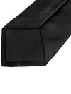 Interlocking G Silk Tie Black - GUCCI - BALAAN 9