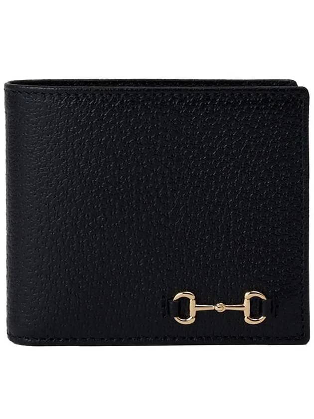 Horsebit Half Wallet Black - GUCCI - BALAAN 2