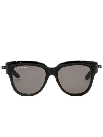 Eyewear square horn rimmed sunglasses black - BALENCIAGA - BALAAN 1