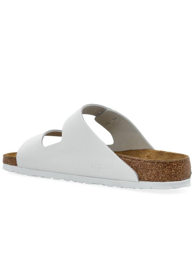 Arizona Leather Slippers White - BIRKENSTOCK - BALAAN 6