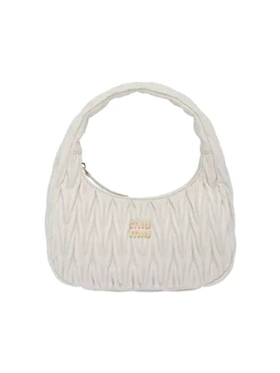 Wander Materasse Nappa Leather Hobo Tote Bag White - MIU MIU - BALAAN 2