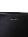 4G Classic Leather Large Clutch Bag Black - GIVENCHY - BALAAN 4