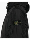 Crinkle Reps R NY Padding Black - STONE ISLAND - BALAAN 6