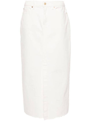 Seven Skirts White - 7 FOR ALL MANKIND - BALAAN 1