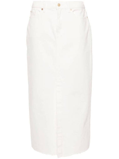 Seven Skirts White - 7 FOR ALL MANKIND - BALAAN 1