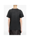 Reverse Logo Short Sleeve T-Shirt Washed Black - MAISON MARGIELA - BALAAN 6