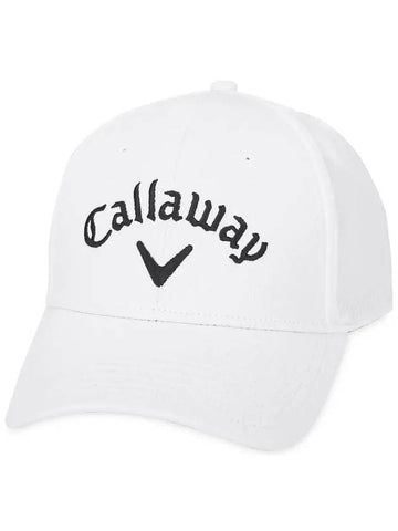 Men's Side White Ball Cap CGASA0Z1 100 - CALLAWAY GOLF - BALAAN 1