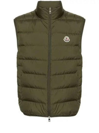 Contrin Down Vest Olive Green - MONCLER - BALAAN 2