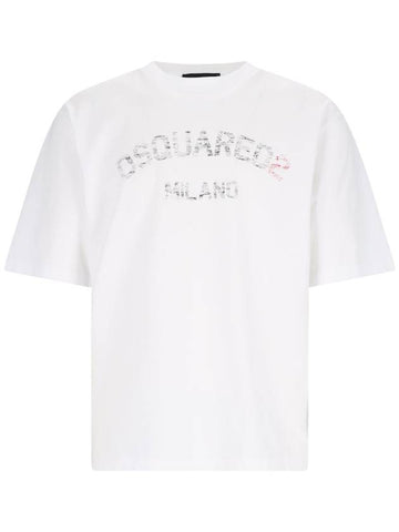 Dsquared2 T-shirts and Polos White - DSQUARED2 - BALAAN 1