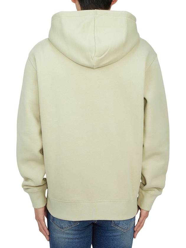 Bold Fox Head Patch Cotton Zip-Up Hoodie Ash Tree - MAISON KITSUNE - BALAAN 5