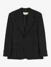 Blazer Wool Jacket Black - MARNI - BALAAN 2