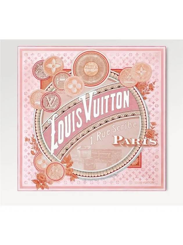 Malles Merveilleuses Square 90 Scarf Pink - LOUIS VUITTON - BALAAN 2