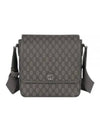 GG Supreme Canvas Messenger Bag Grey - GUCCI - BALAAN 2