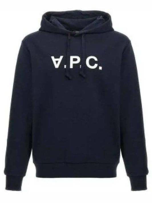 Logo Hoodie Navy - A.P.C. - BALAAN 2