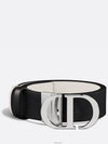 30 Montaigne Reversible Belt White Black - DIOR - BALAAN 3