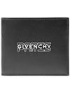 Paris layered graphic logo print leather befold wallet - GIVENCHY - BALAAN 1