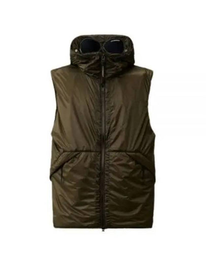 Nada Shell Goggle Vest Green - CP COMPANY - BALAAN 2