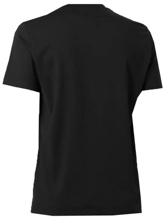 Jesus Print Short Sleeve T-Shirt Black - GIVENCHY - BALAAN.