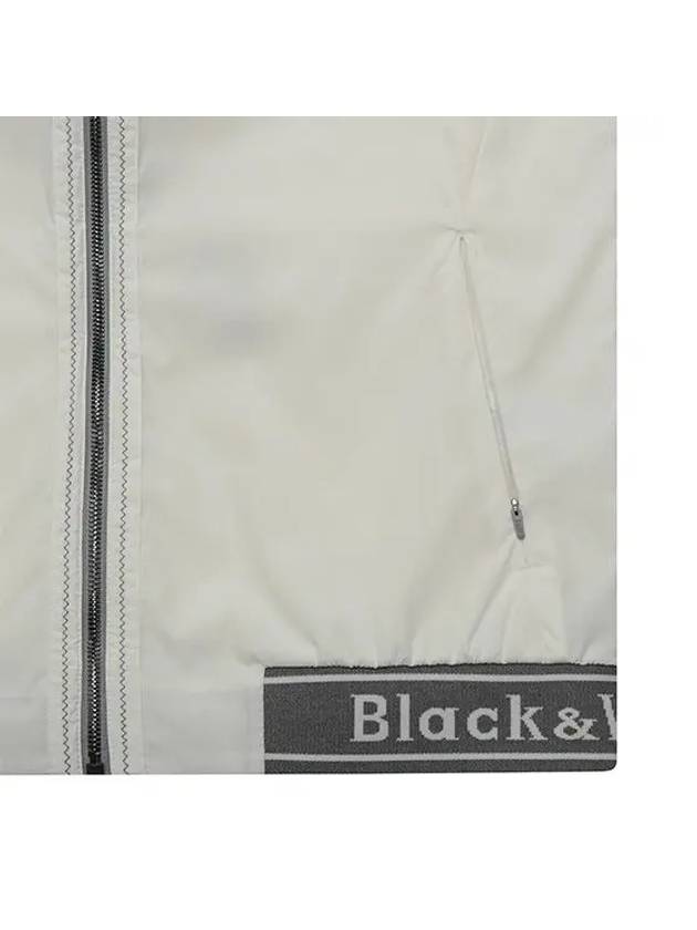 single-ply blouson jumper 1114GZGNWHITE - BLACK&WHITE - BALAAN 5