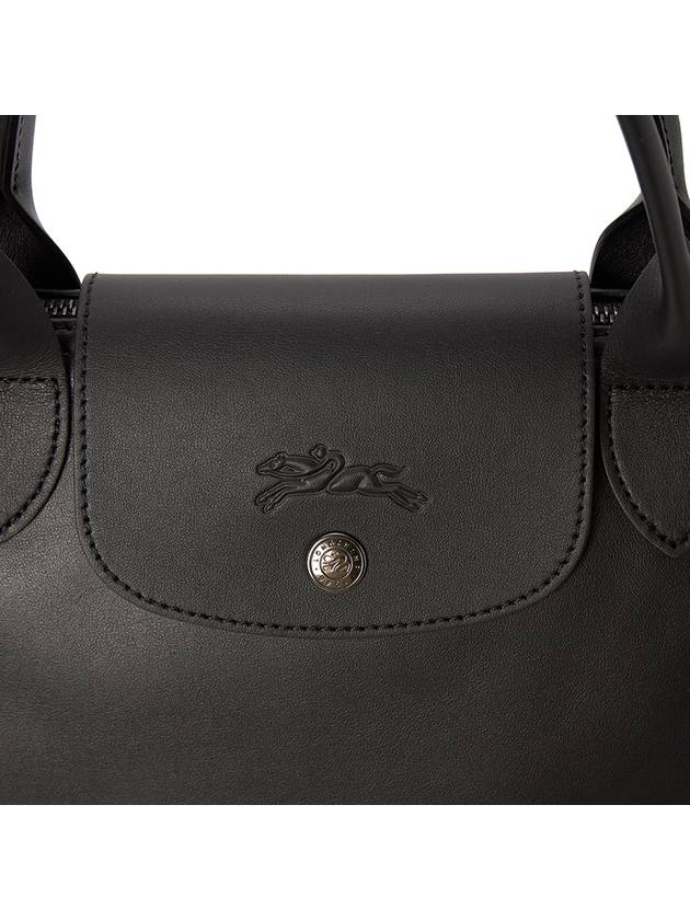 Le Pliage Xtra Leather Tote Bag Black - LONGCHAMP - BALAAN 9