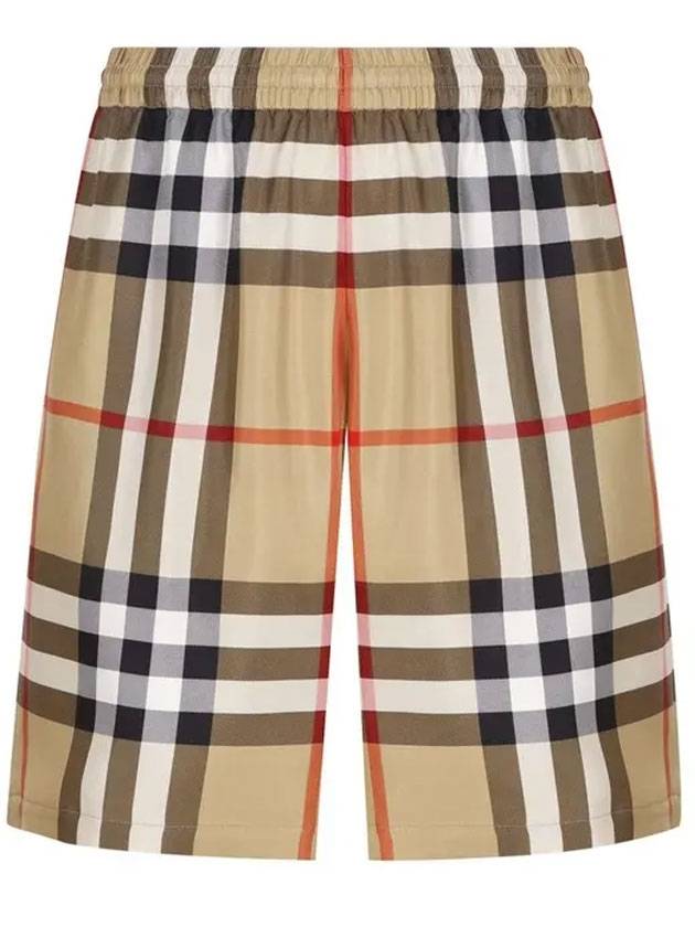 Men's Vintage Check Bermuda Shorts Beige - BURBERRY - BALAAN 1