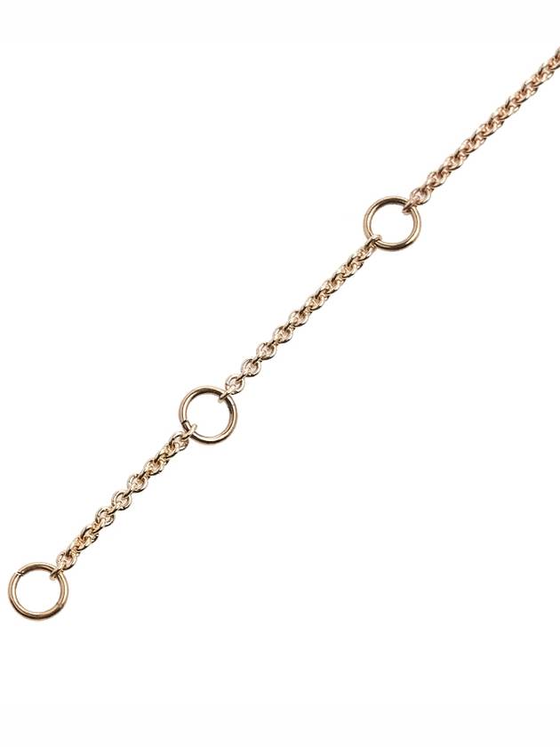 Kira Enamel Chain Bracelet Gold Black - TORY BURCH - BALAAN 7