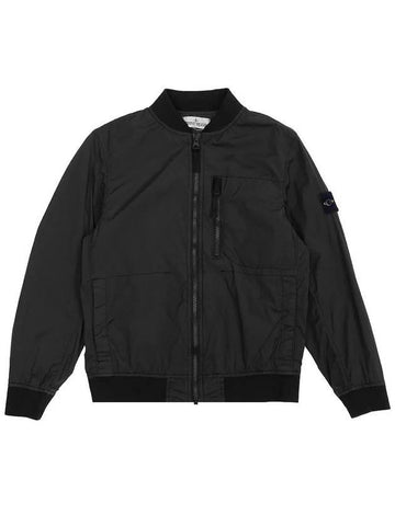 Kids Wappen Patch Bomber Jacket Navy - STONE ISLAND - BALAAN 1