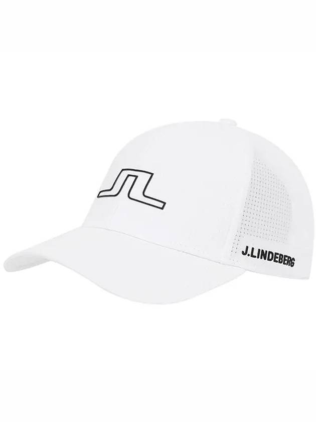 Kaden Mesh Golf Ball Cap White - J.LINDEBERG - BALAAN 3