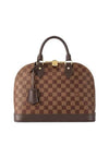 Alma PM Damier Ebene Tote Bag Brown - LOUIS VUITTON - BALAAN 2