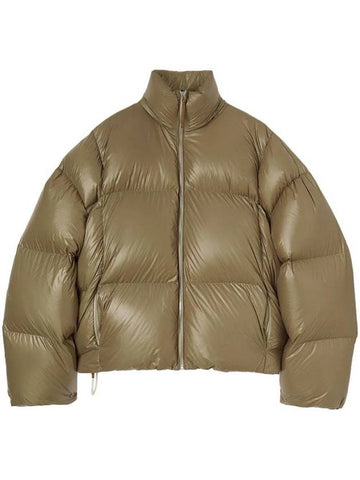 Zip Up Padding Beaver - JIL SANDER - BALAAN 1