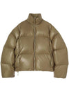 Zip Up Padding Beaver - JIL SANDER - BALAAN 1