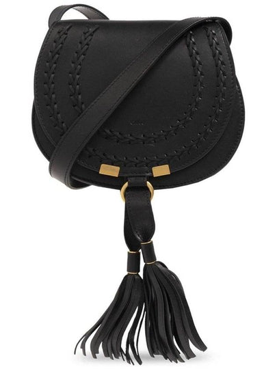 Marcie Leather Small Cross Bag Black - CHLOE - BALAAN 2