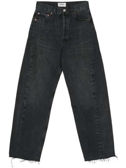 Luna High Rise Pieced Taper Jeans Black - AGOLDE - BALAAN 2