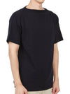 Men's Boatman Short OrGANNIc Cotton Short Sleeve Knit Top Navy - ANDERSEN-ANDERSEN - BALAAN 4