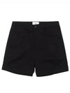 Men's Bermuda Chino Shorts Black - AMI - BALAAN 2