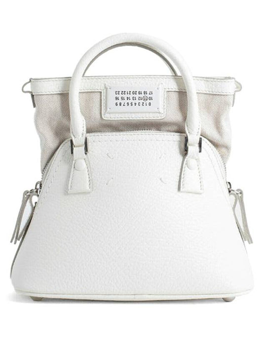 5AC Classique Micro Tote Bag White - MAISON MARGIELA - BALAAN 2