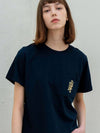 URBAN SIMPLE LOGO T NAVY - DEFEMME - BALAAN 2