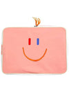 Lala Boston Big Shoulder Bag Peach - LALA SMILE - BALAAN 1