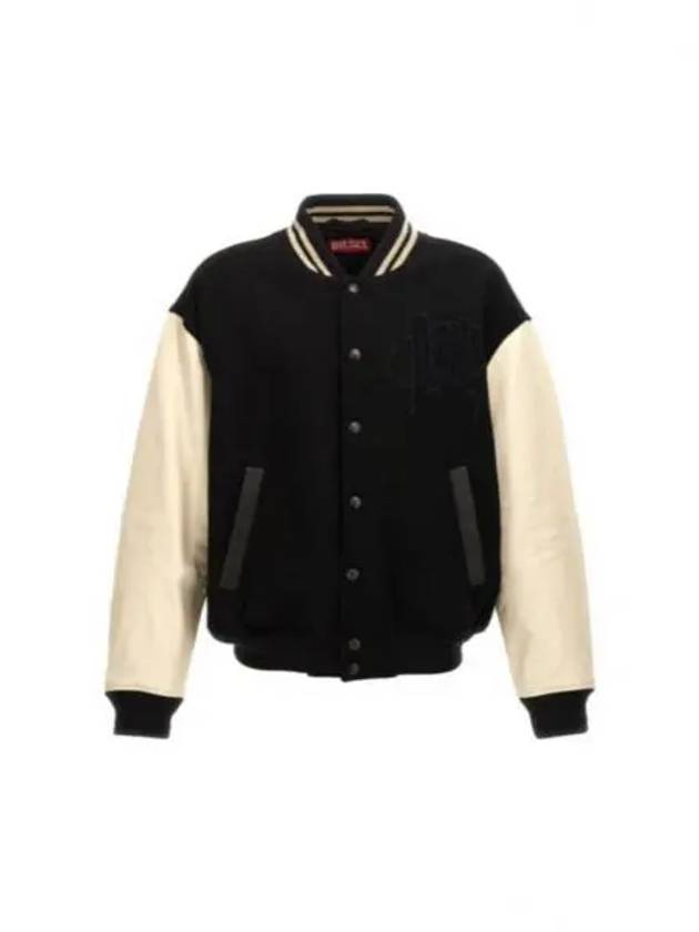 L Nyman Panel Bomber Jacket Black - DIESEL - BALAAN 2