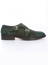 Women's Suede Double Monk - KITON - BALAAN 1