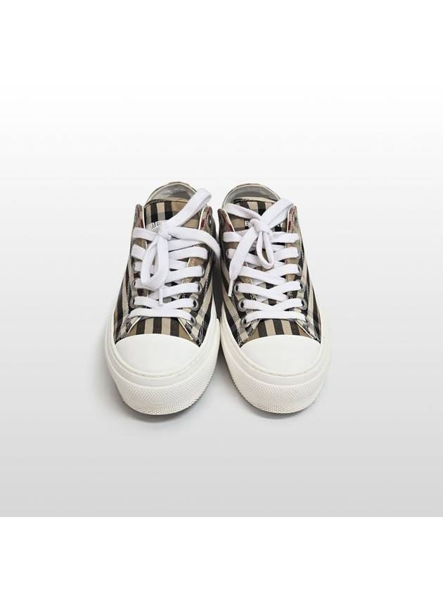 Burberry Vintage Check Cotton Sneakers EU36 230mm - BURBERRY - BALAAN 5