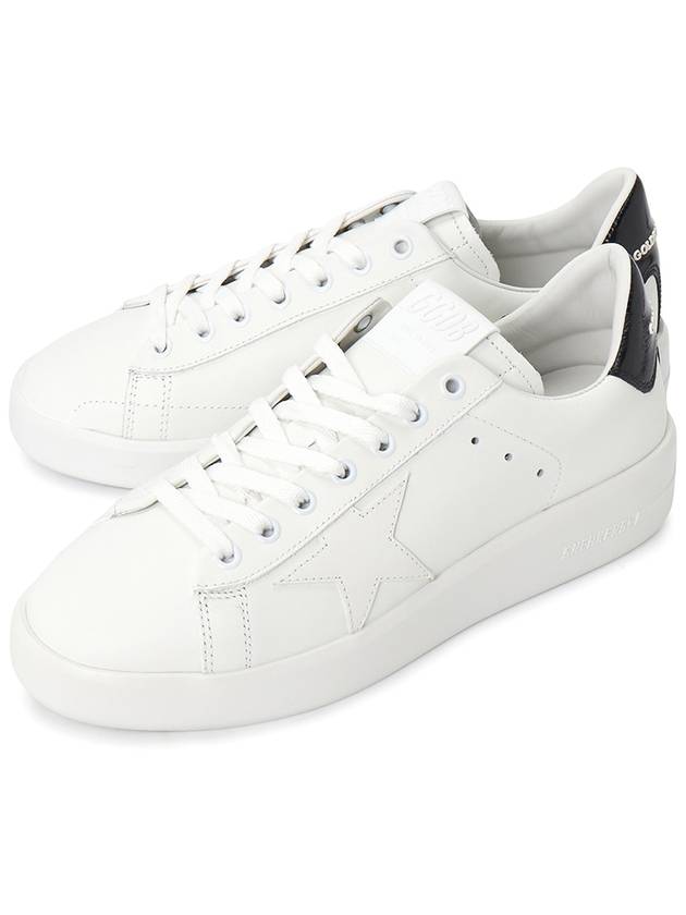 Purestar Low Top Sneakers White Black - GOLDEN GOOSE - BALAAN 2