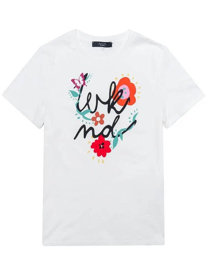 NERVI printed t shirt white 006 - MAX MARA - BALAAN 2