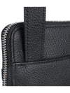 North-South Gancini Cross Bag Black - SALVATORE FERRAGAMO - BALAAN 9