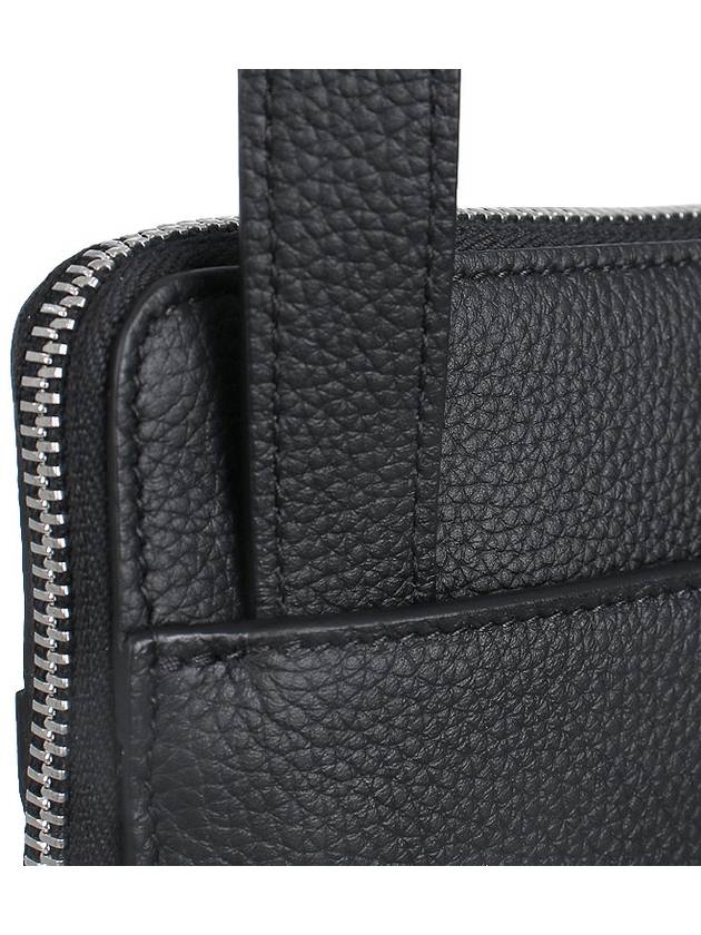 North-South Gancini Cross Bag Black - SALVATORE FERRAGAMO - BALAAN 9