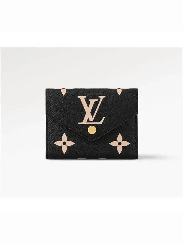 Victorine Monogram Half Wallet Black - LOUIS VUITTON - BALAAN 2