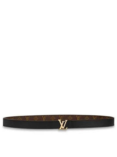 LV Iconic 20MM Reversible Leather Belt Black Brown - LOUIS VUITTON - BALAAN 2